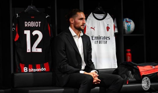 拉比奥特：希望赛季打进至少10球 我能为米兰带来领导力和个性