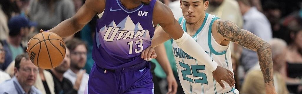 布里奇斯26+10+8乔治20分 黄蜂胜爵士结束5连败