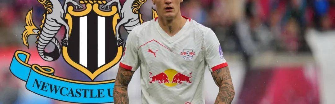 1亿欧天价！纽卡密谈21岁神锋 莱比锡坐地起价 英超新贵当冤大头