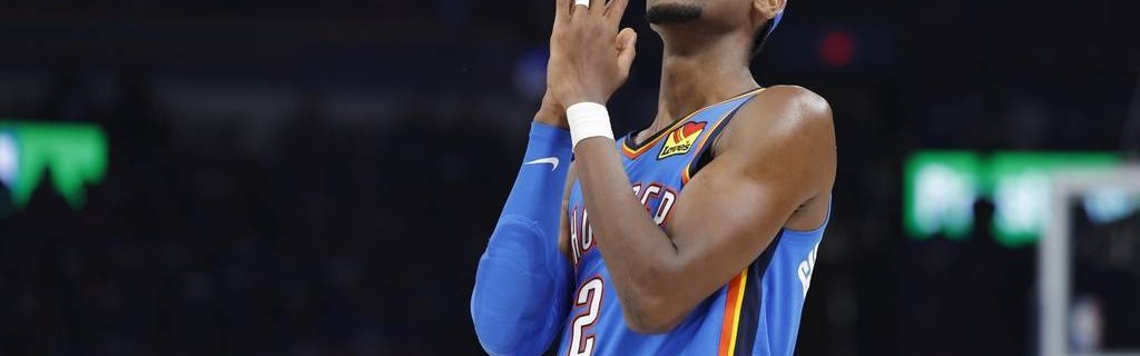 NBA最佳阵容:SGA、约基奇、字母哥、塔图姆、米切尔