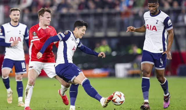 欧联-贝里瓦尔乌龙 热刺全场1射正0-1不敌阿尔克马尔