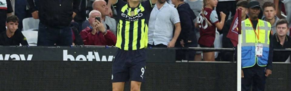 英超回顾：这还怎么玩？哈兰德连场戴帽，没有罗德里和福登，曼城豪取三连胜