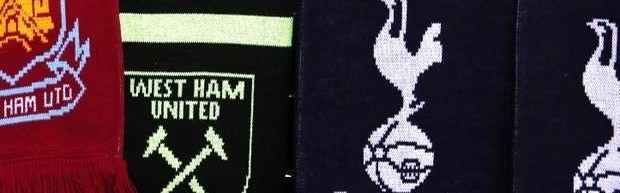 卫报：主场战热刺，西汉姆禁售双拼围巾，防止客队球迷进入主队区