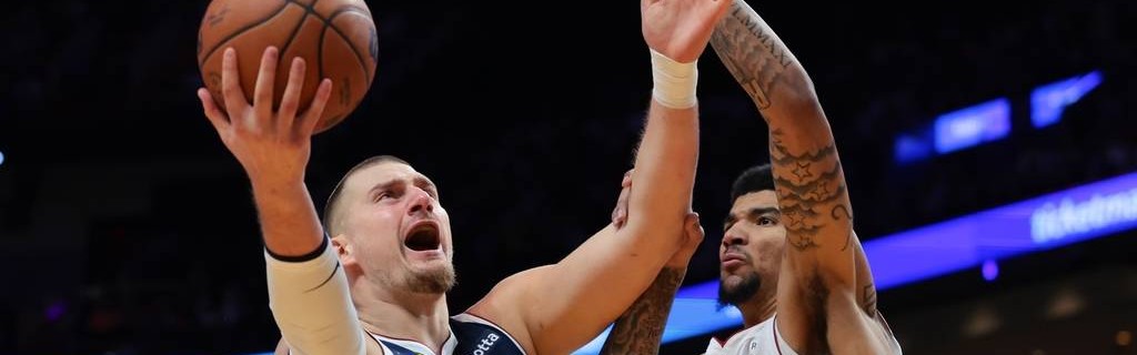 约基奇21+5+8伤退 热火8人得分上双胜掘金