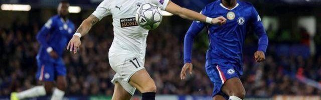 欧冠联赛阶段第7轮切尔西1-0帕福斯