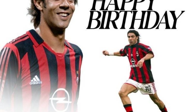 AC米兰官方祝鲁伊-科斯塔53岁生日快乐，曾随队夺欧冠等5项冠军
