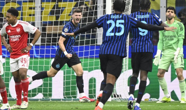 （外代二线）足球——欧冠联赛：阿森纳胜国米